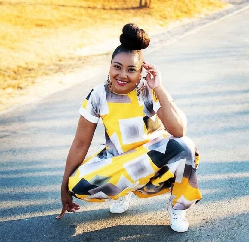 Women's Geometric Block Pattern Loose-Fit Jumpsuit with Short Sleeves