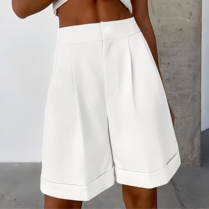 Shorts High Waist Chic Casual Outfit