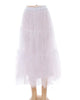Mid-Length Layered Tulle Skirt