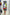 Abstract Art Print Knee-Length Dress