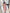 Two-piece Sleeveless Collared Top and High-waisted Asymmetrical Hem Button Skirt