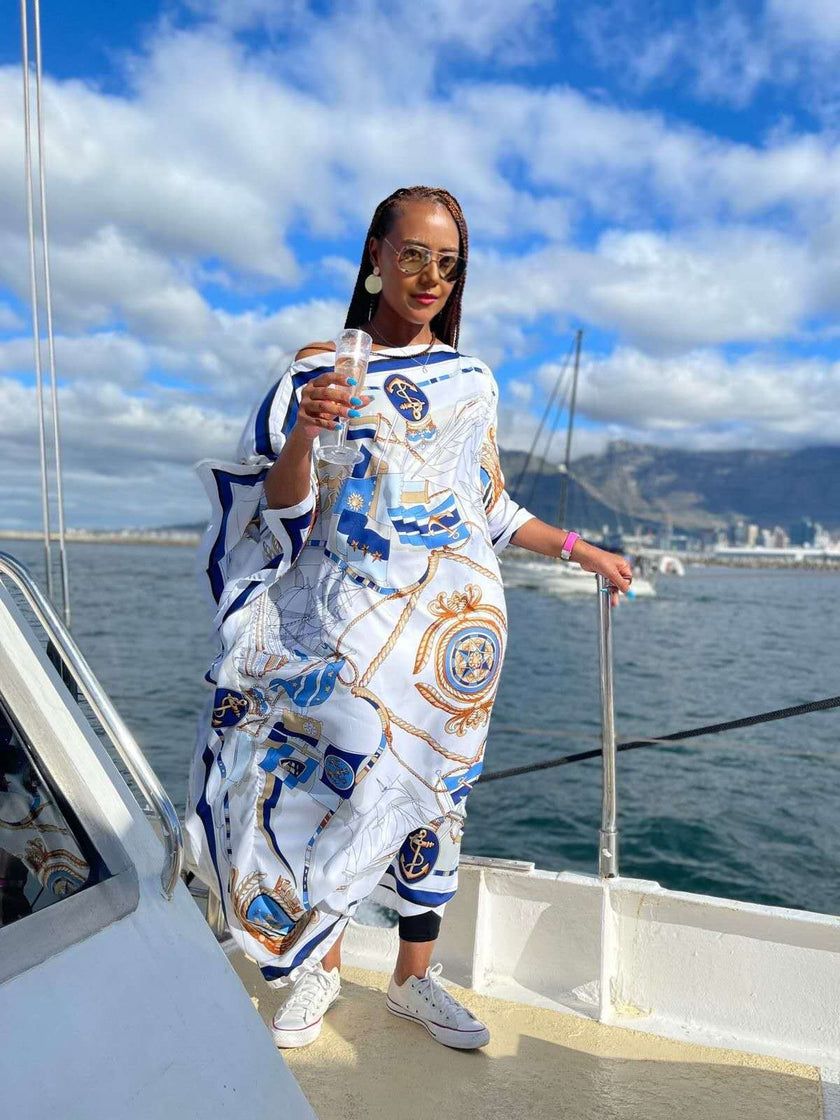 Colorful Printed Kaftan