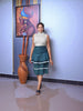 High-Waisted Tiered Ruffle Skirt