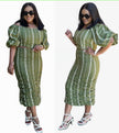 Casual Elegance Twin Set with Patterned Ensemble