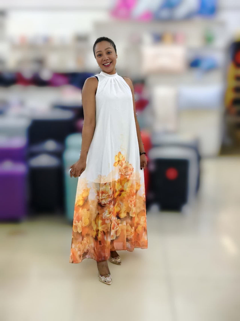 Spring/Summer Lightweight Maxi Dress for Casual and Formal Occasions