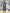 Ethnic Style Dress with Geometric Pattern Design, Loose Fit