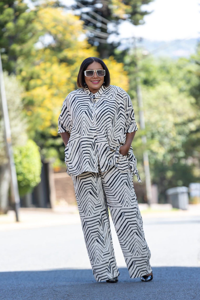 Loose Casual Geometric Pattern Set