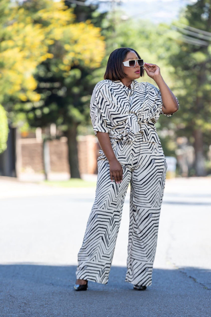 Loose Casual Geometric Pattern Set