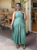 Sleeveless Fitted Midi Dress