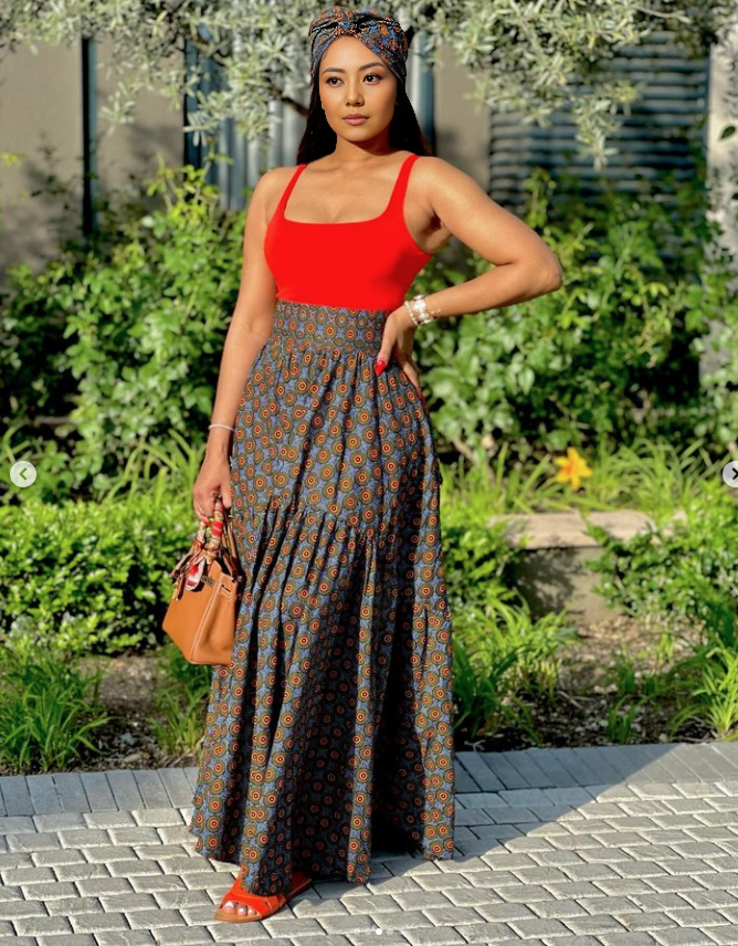 Twin Set with Vest and Skirt