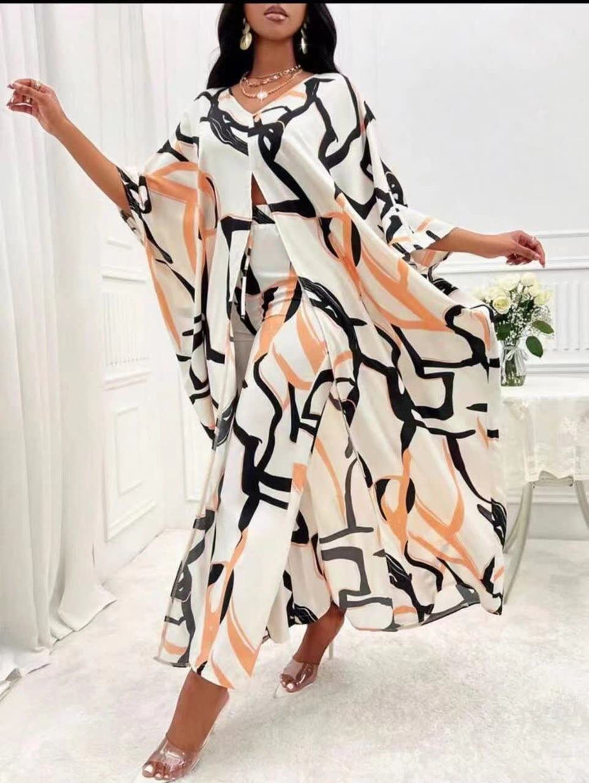 Abstract Elegance Twin Set