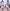 Women's Floral Pattern Long Sleeve Dress with Belt and Puff Sleeves