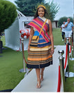 Women's Ethnic Pattern Skirt Set – 5-Piece