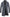 Men's Long Coat with Single-Breasted Design and Classic Tailoring